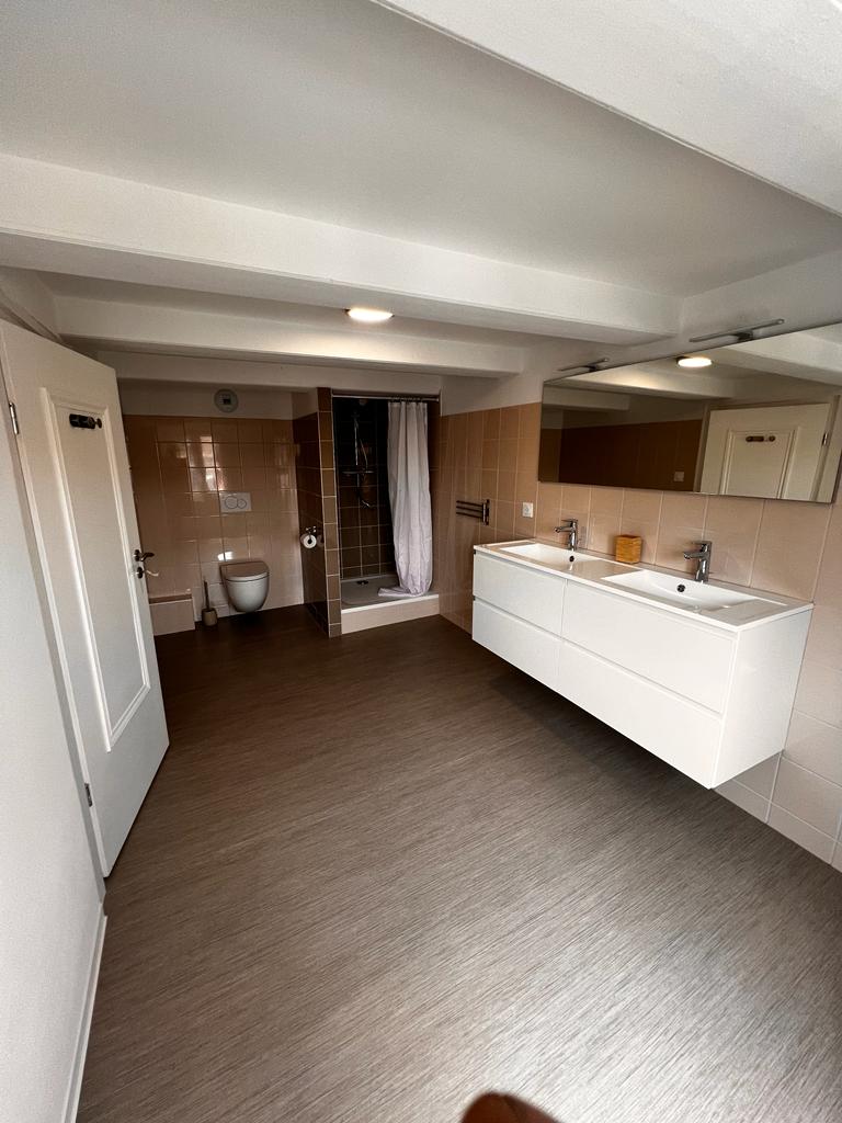 Salle de bain Chambre Verte